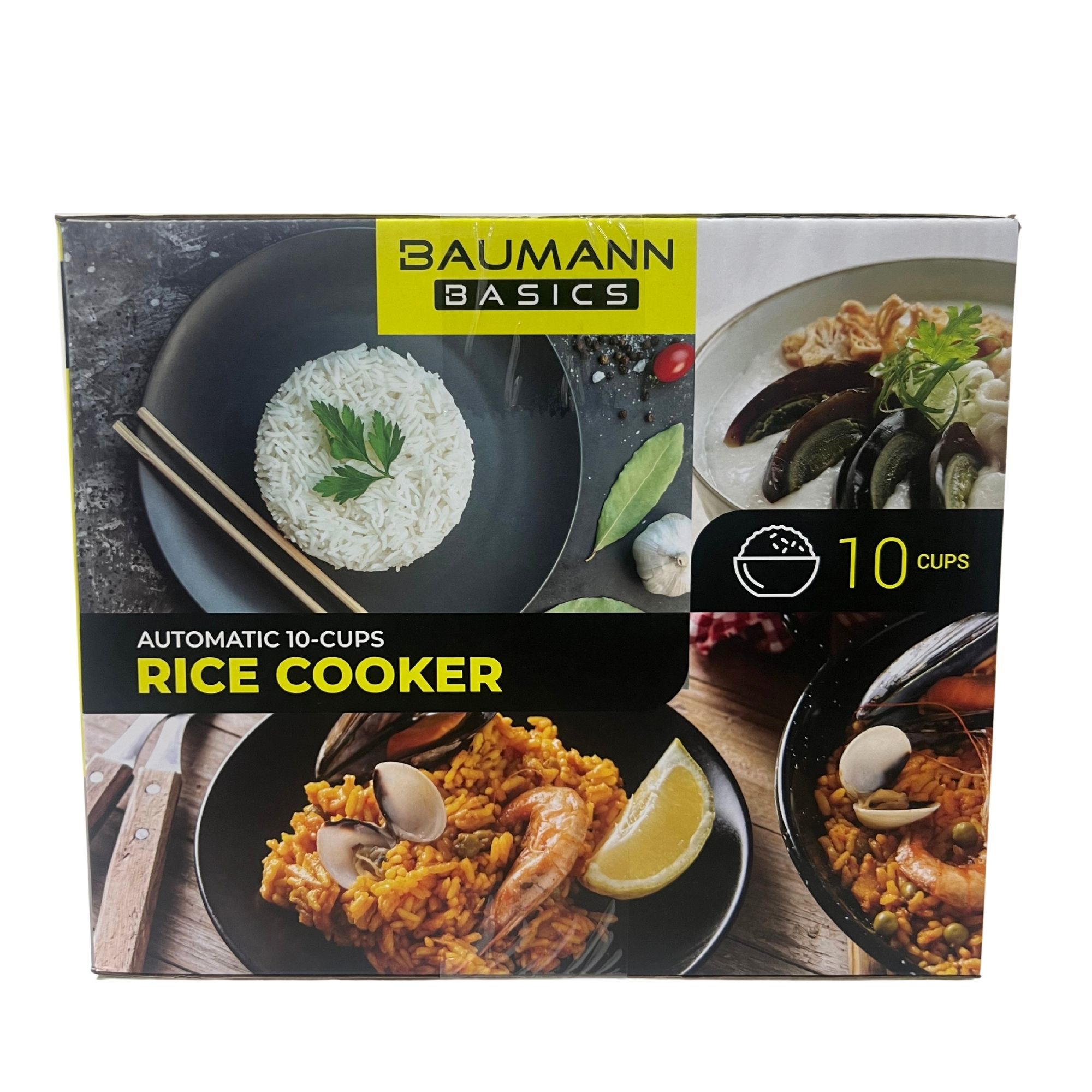 Baumann Basics Automatic Rice Cooker 10cups Baumann Basics Automatic Rice Cooker 10cups